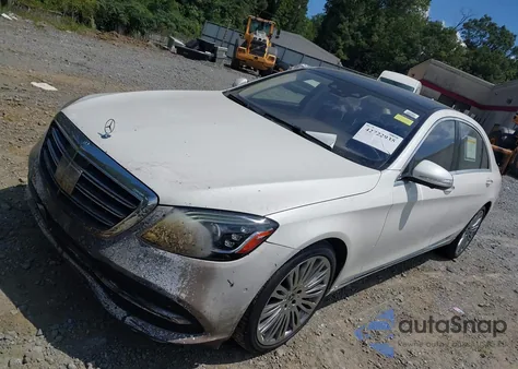 2019 Mercedes-Benz S 560 4Matic z USA, uszkodzony, nr VIN WDDUG8GB7KA458334
